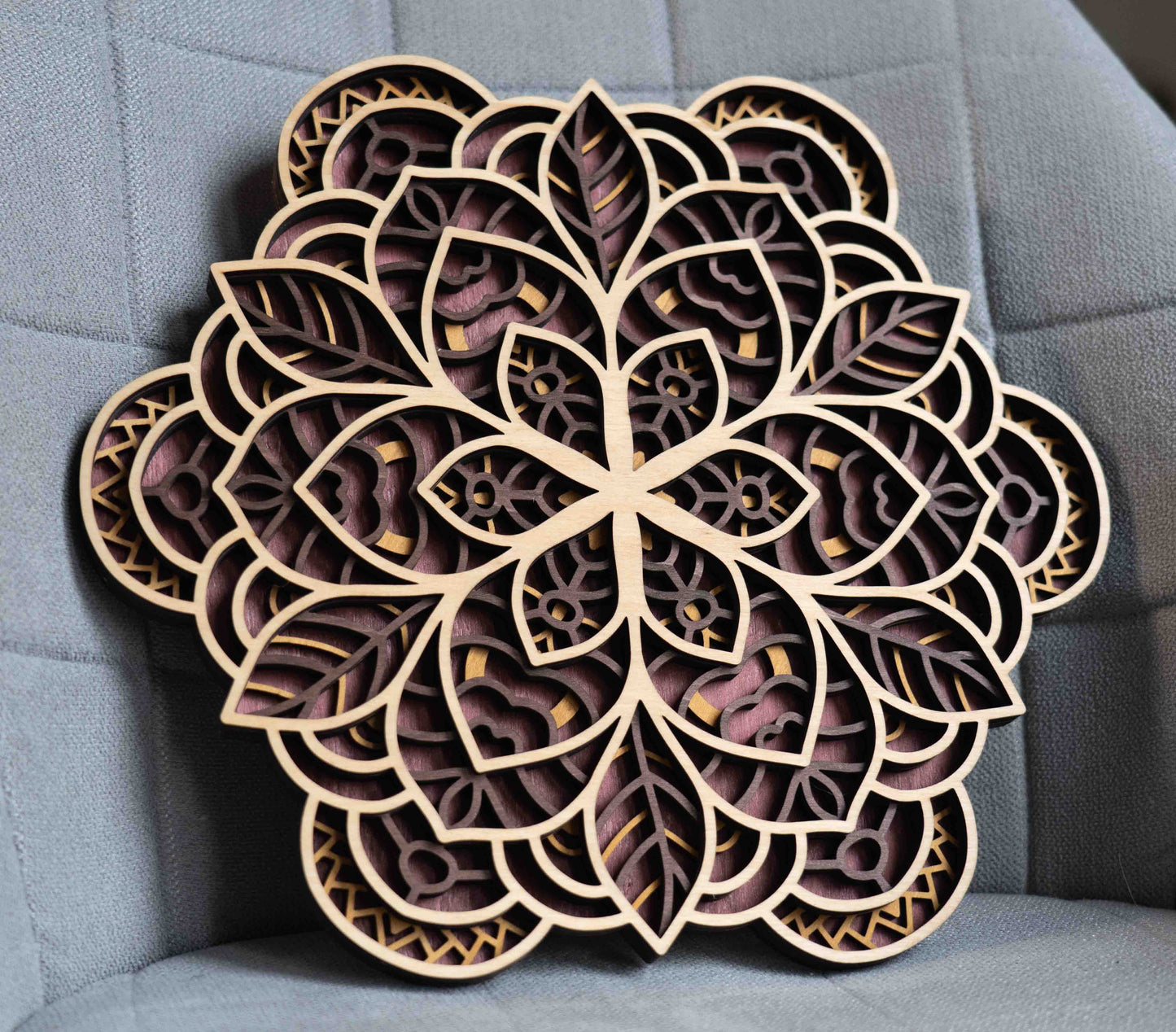 Blossom – Mandala Wandbild
