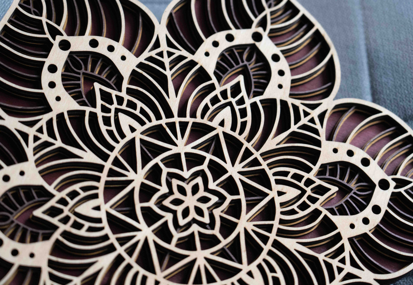 Flourish – Mandala Wandbild