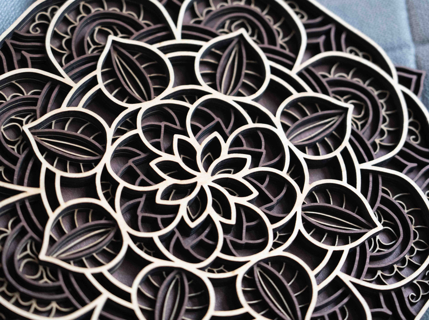Rosen – Mandala Wandbild