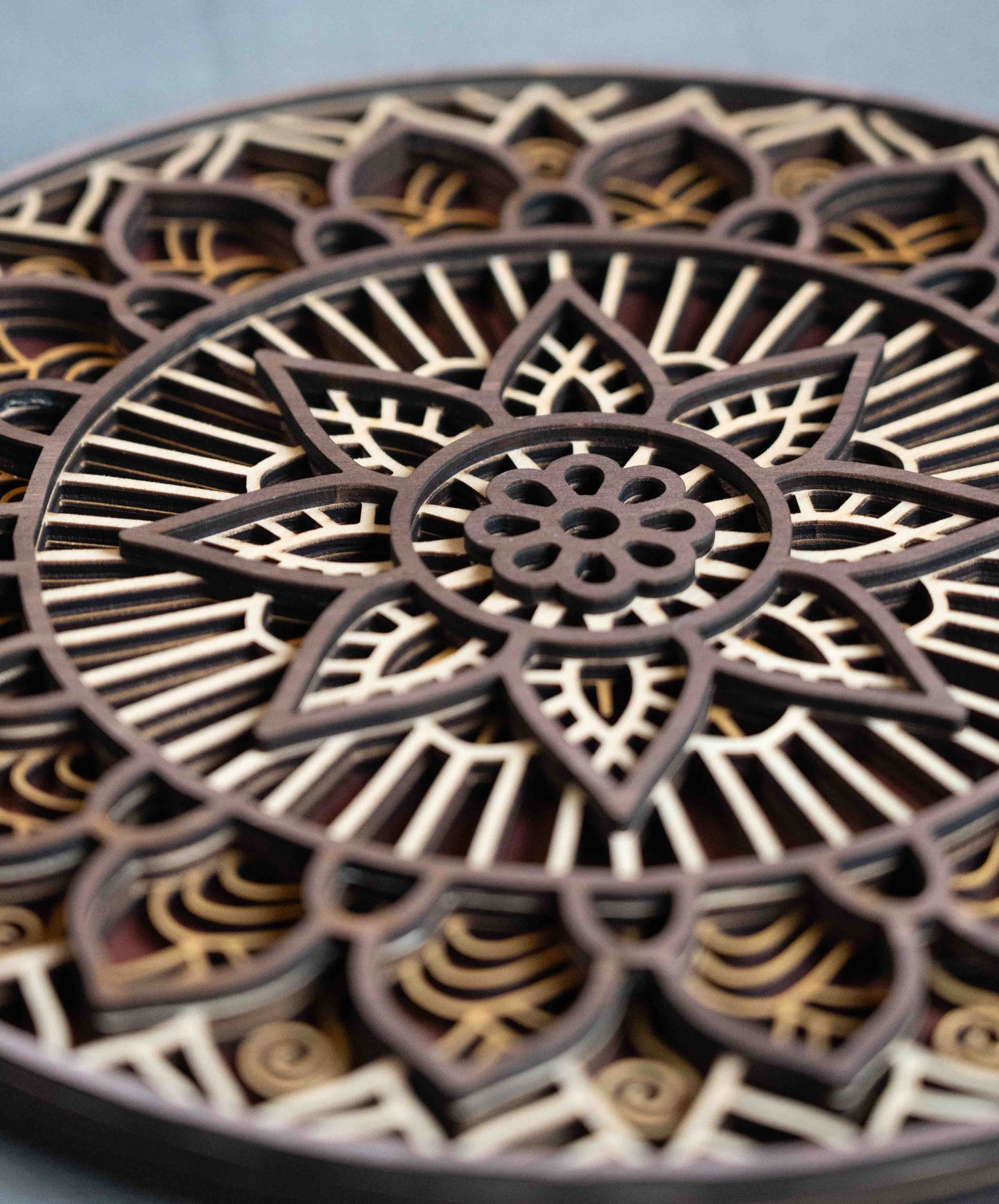 Dahlia – Mandala Wandbild