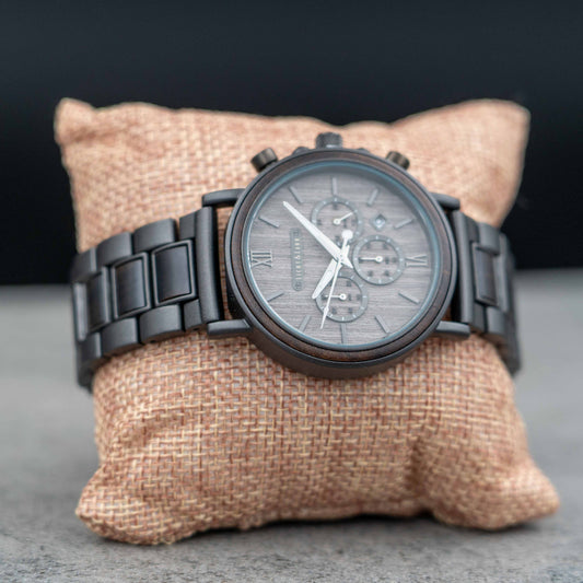 Ribe Chronograph Holzuhr