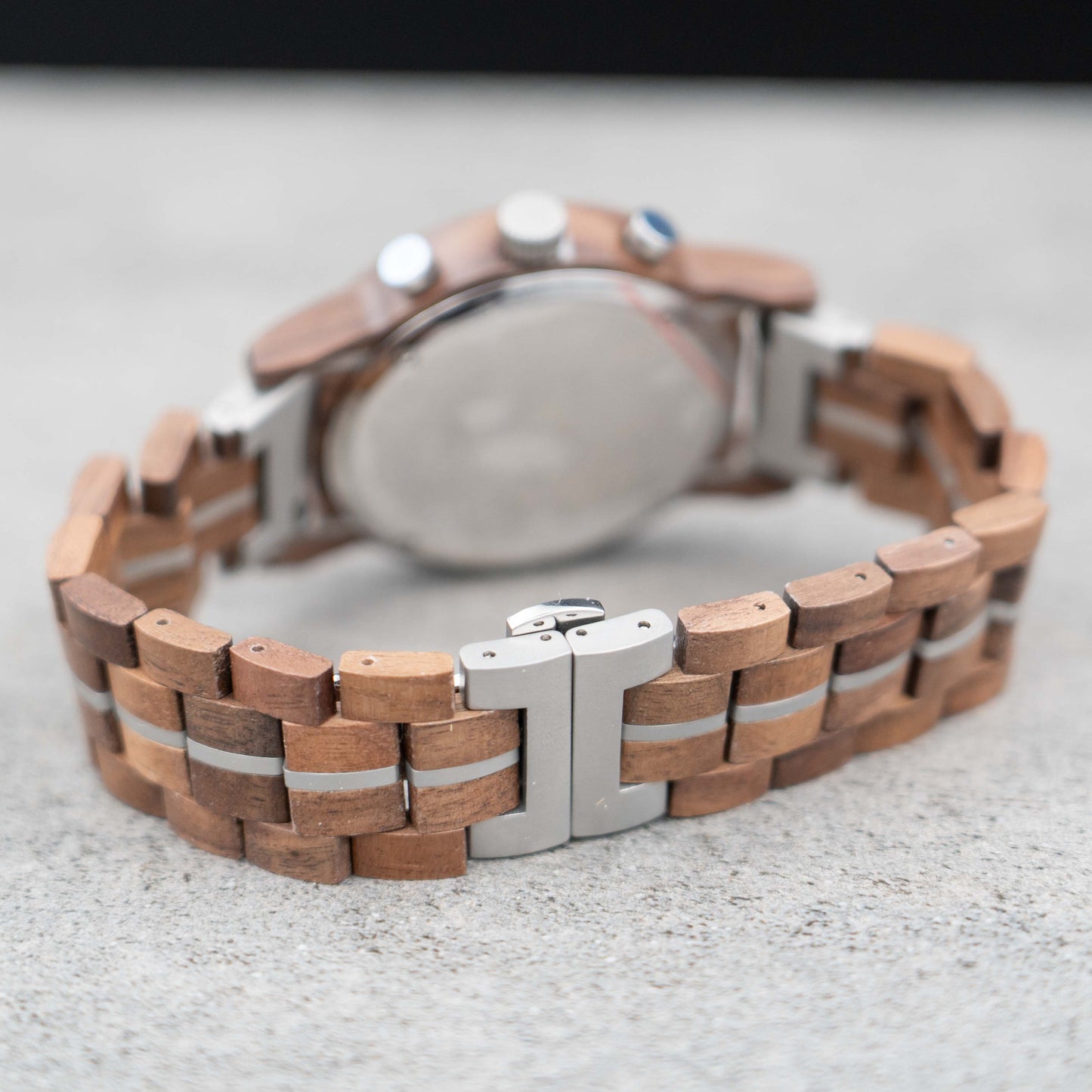 Banyoles Chronograph Holzuhr