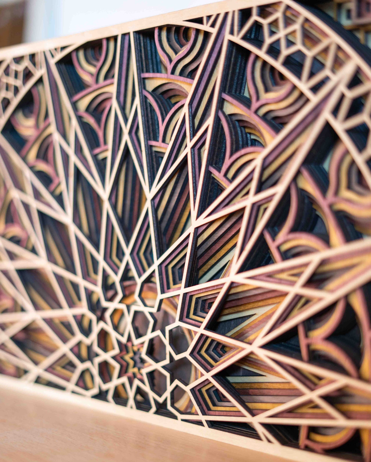Sunrise – Mandala Wandbild