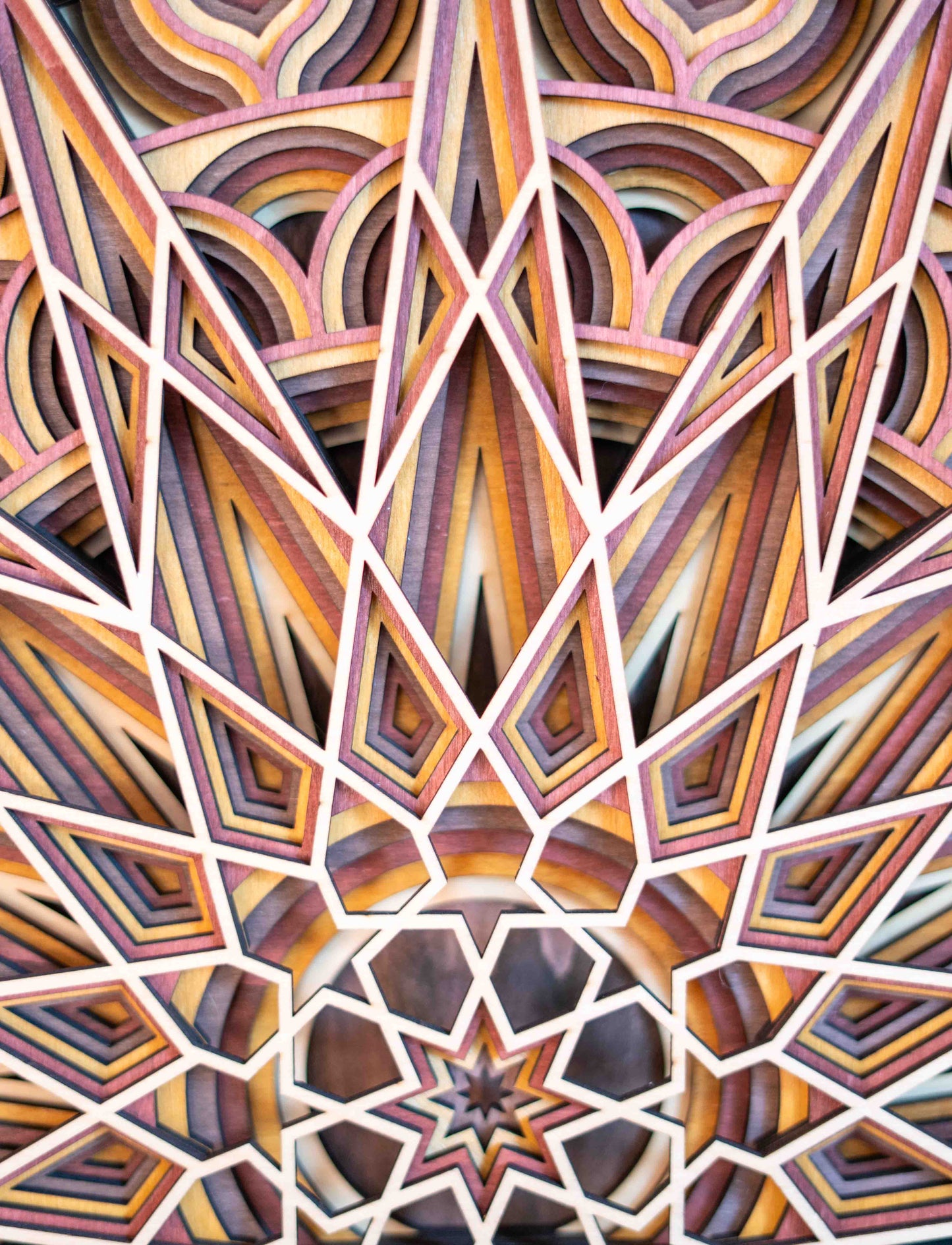 Sunrise – Mandala Wandbild