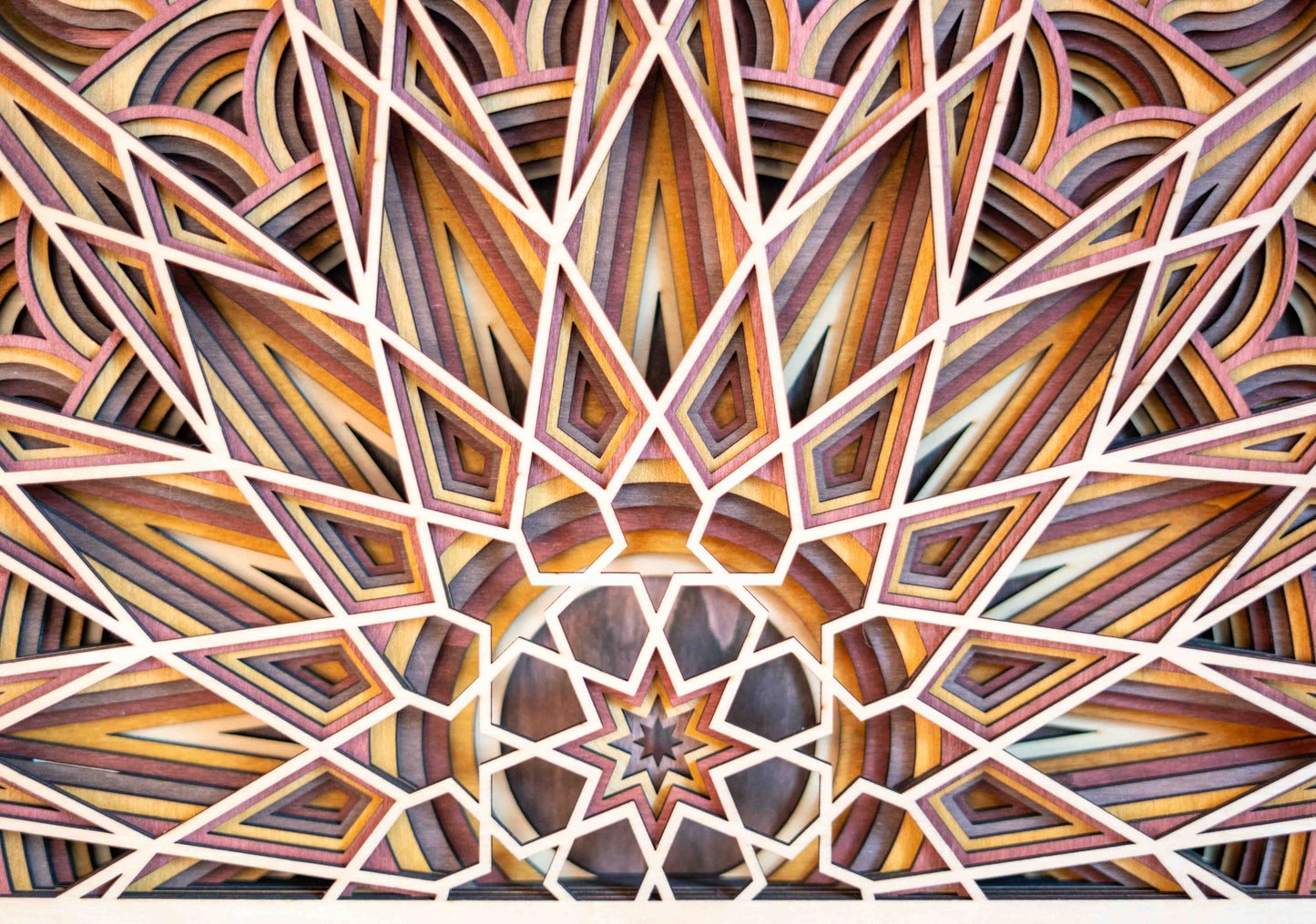 Sunrise – Mandala Wandbild