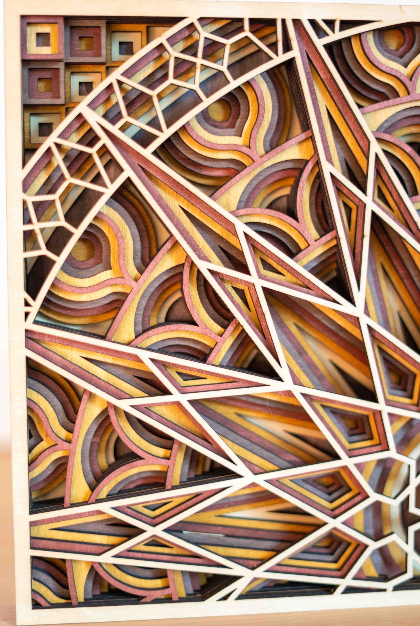 Sunrise – Mandala Wandbild