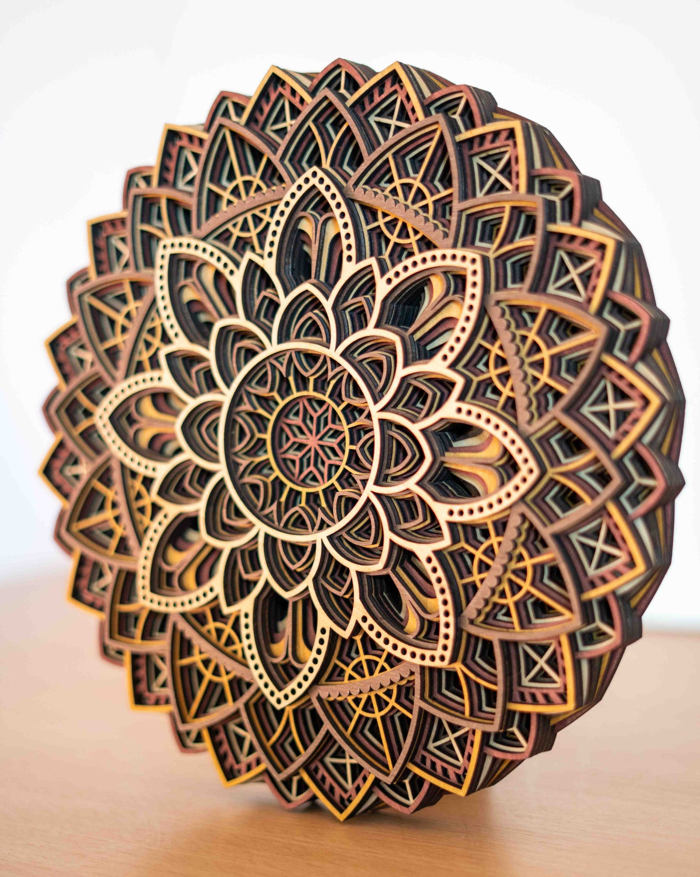 Bloom – Mandala Wandbild