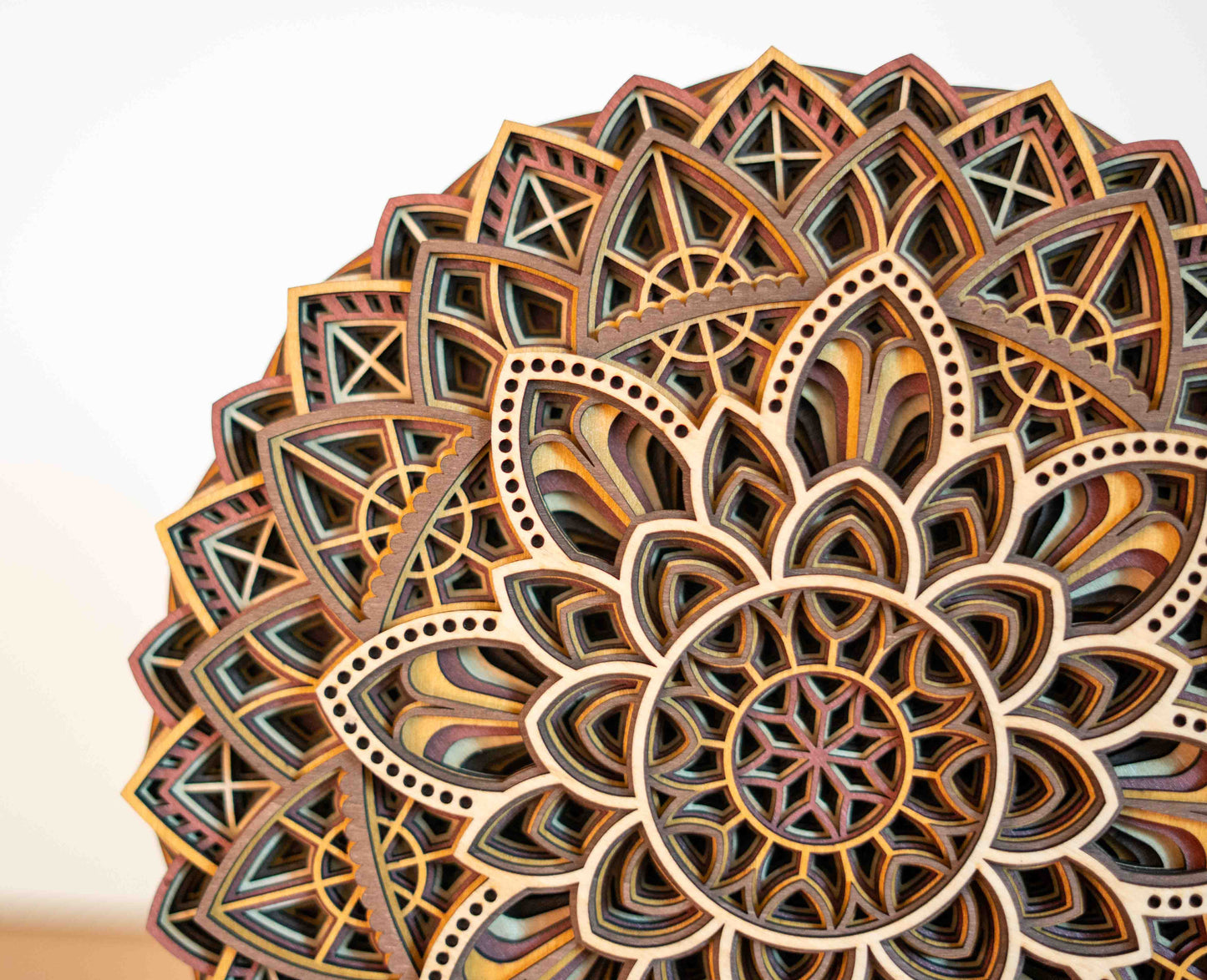 Bloom – Mandala Wandbild