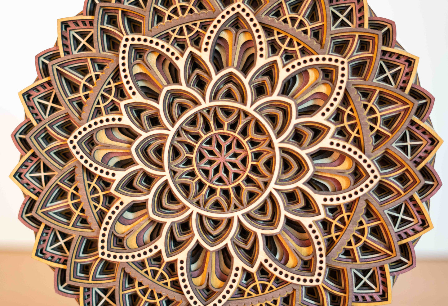 Bloom – Mandala Wandbild