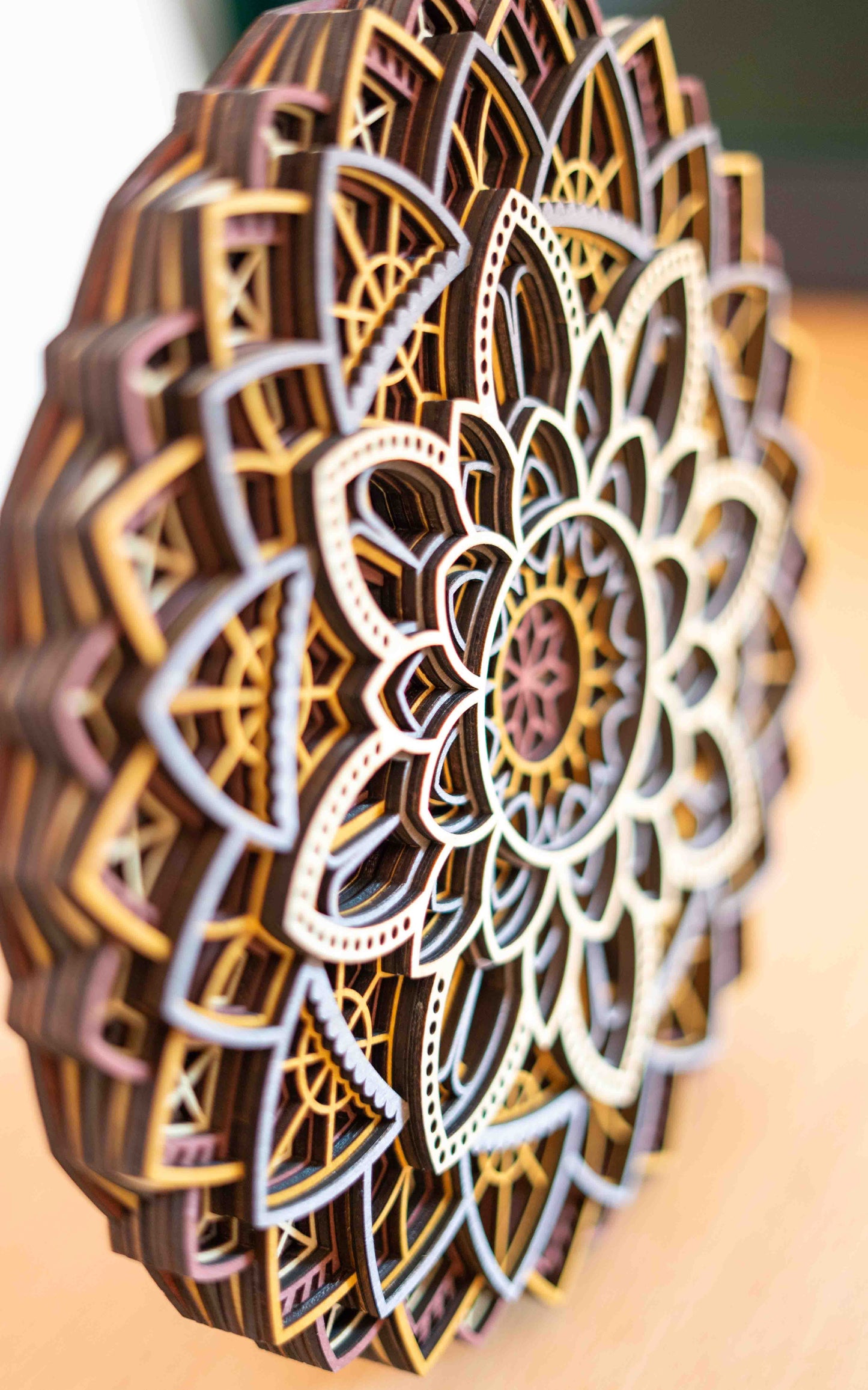Bloom – Mandala Wandbild