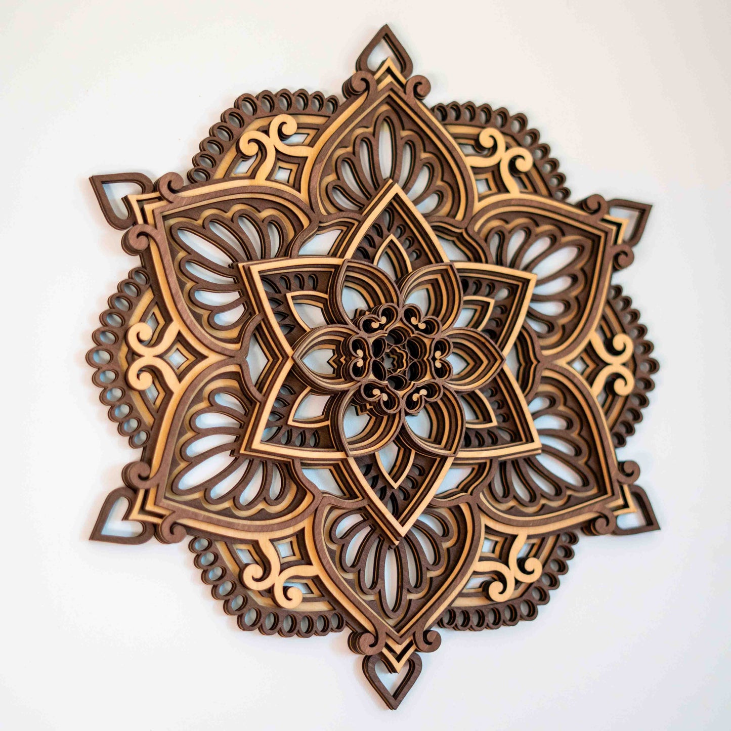 Vivid – Holz Mandala Wandbild
