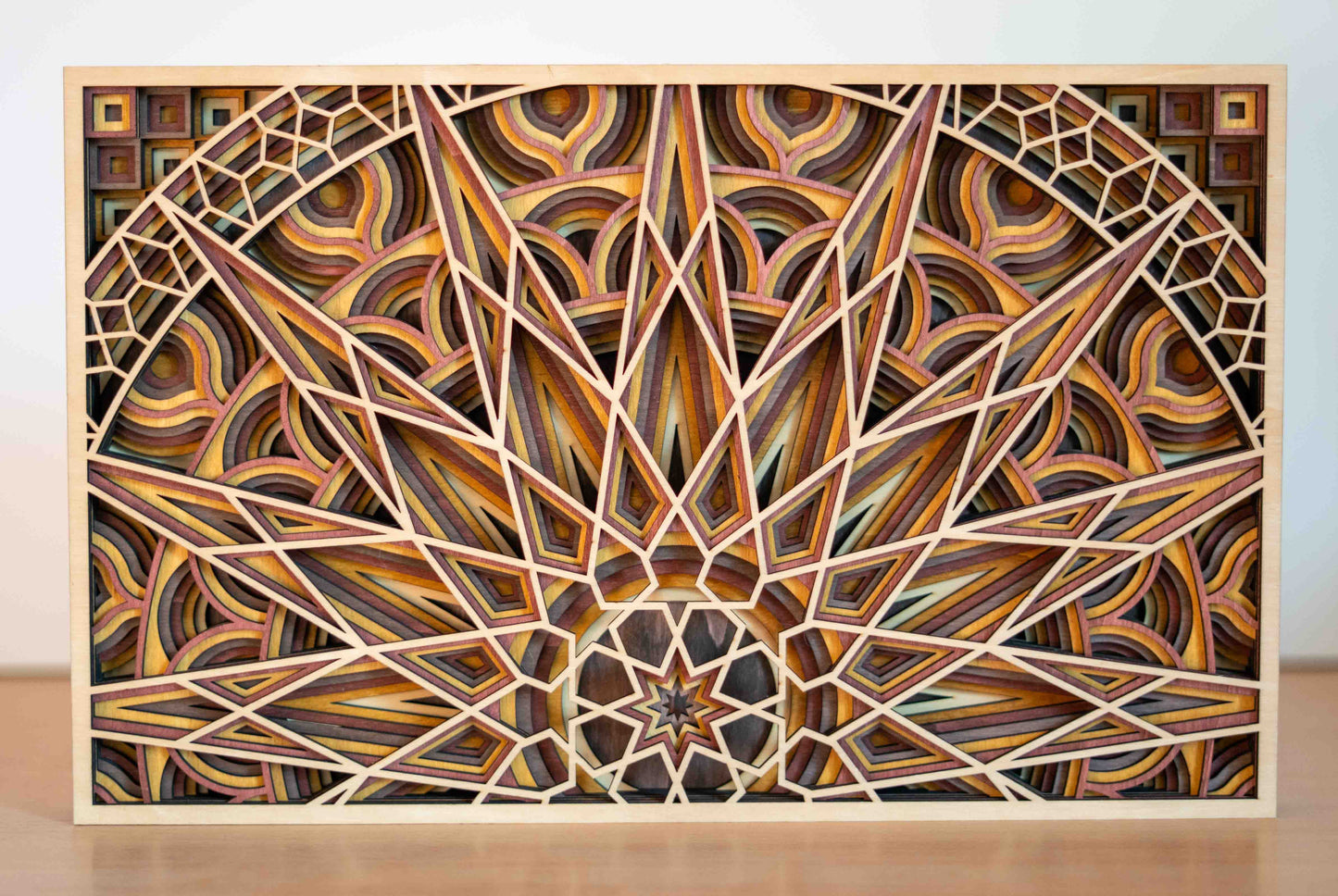 Sunrise – Mandala Wandbild