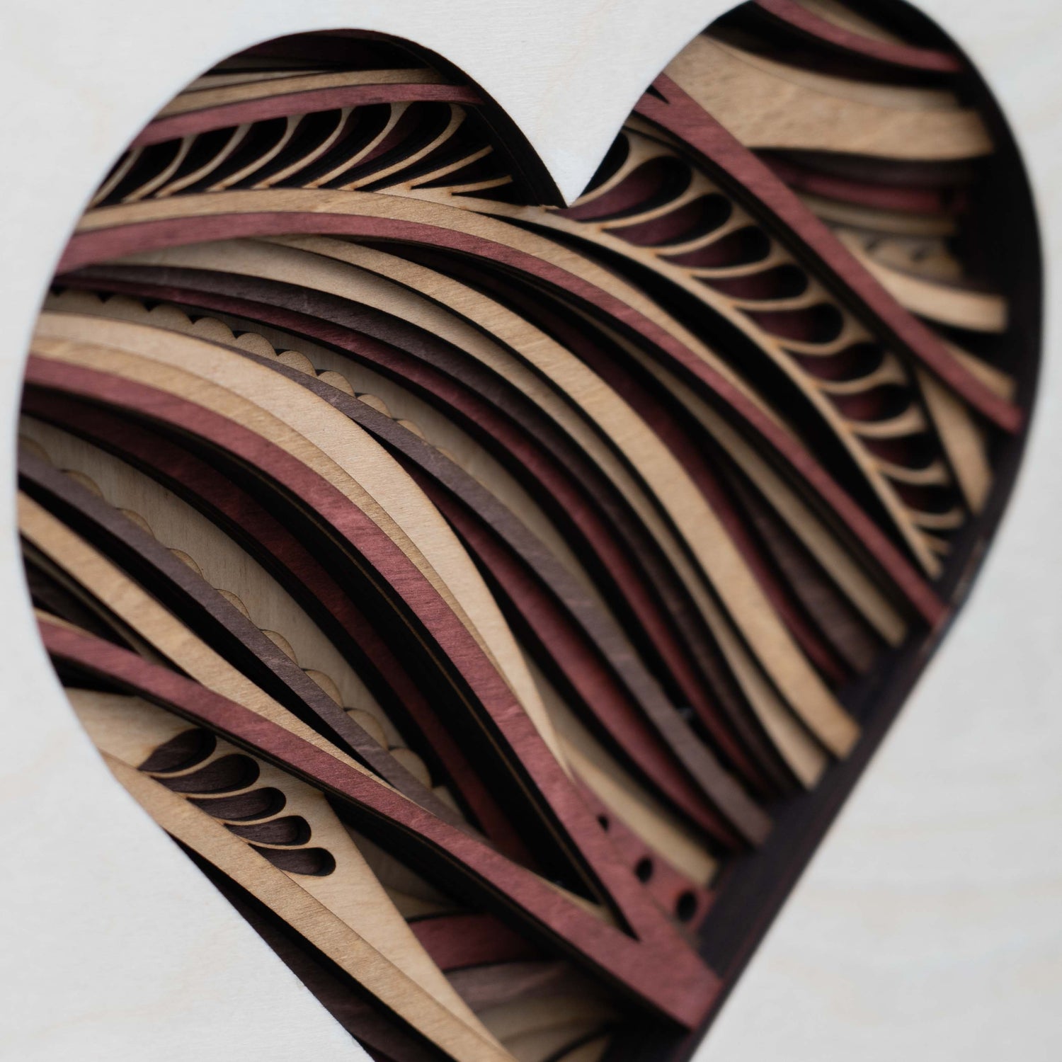 Holz Mandala Wandbilder