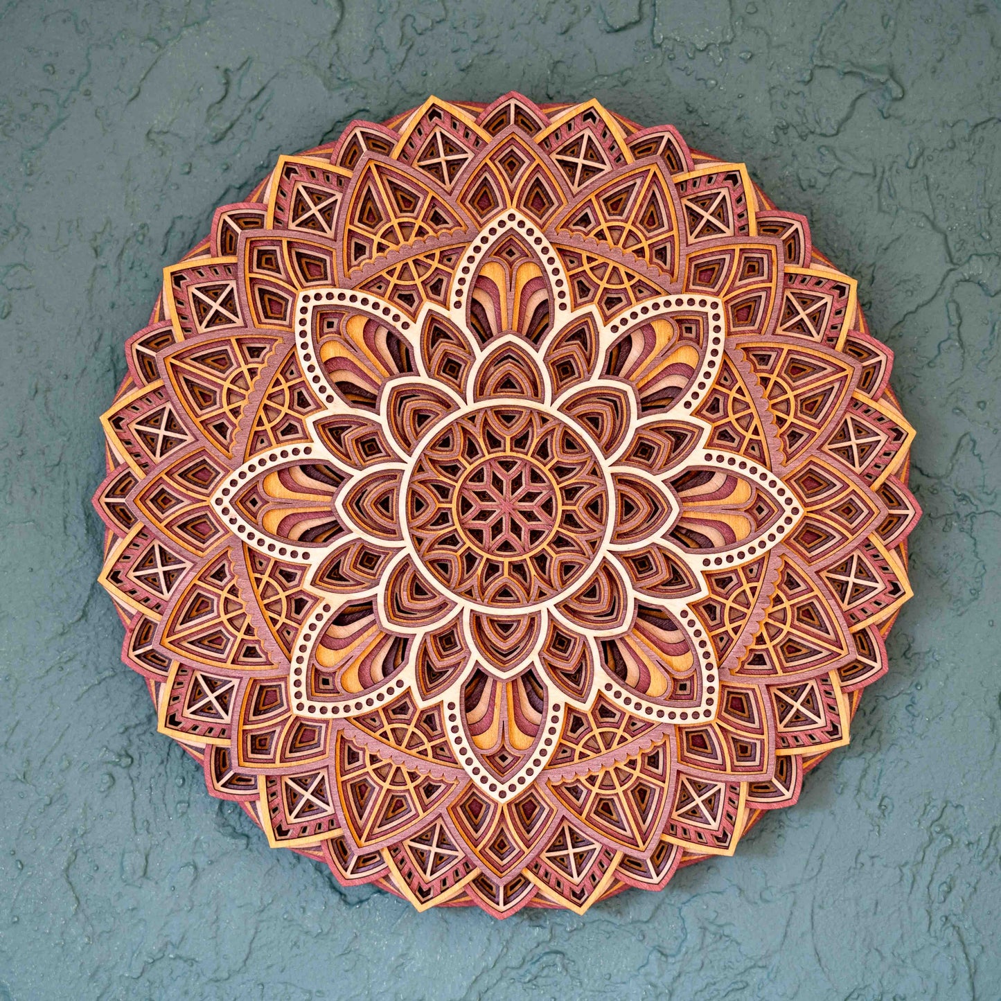 Bloom – Mandala Wandbild