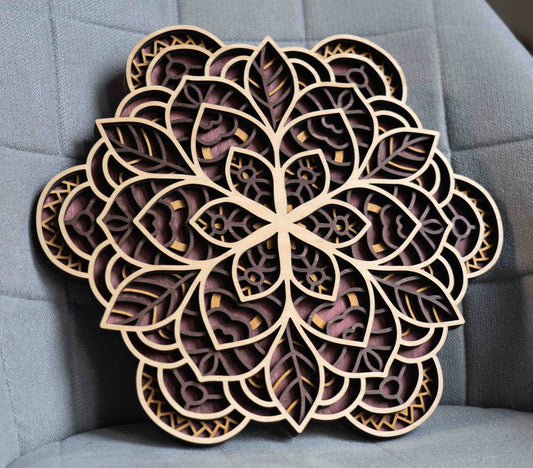Blossom – Mandala Wandbild