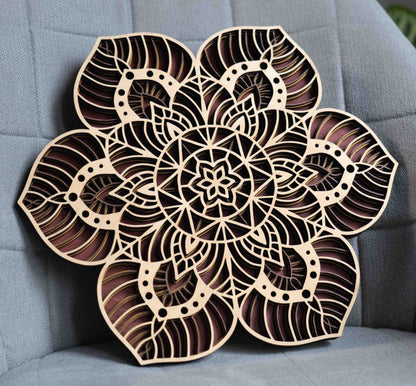 Flourish – Mandala Wandbild