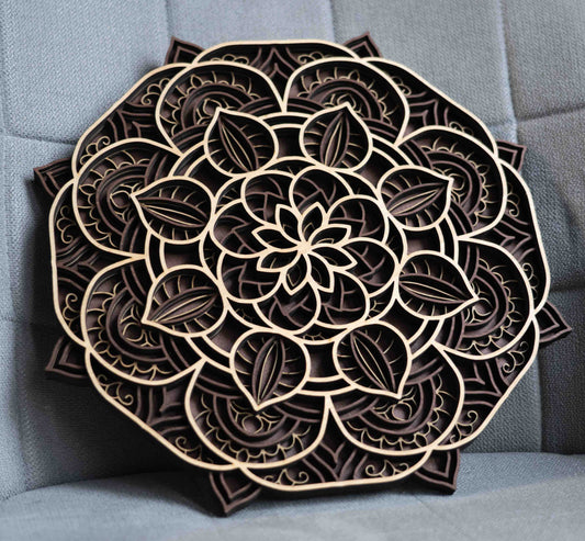 Rosen – Mandala Wandbild