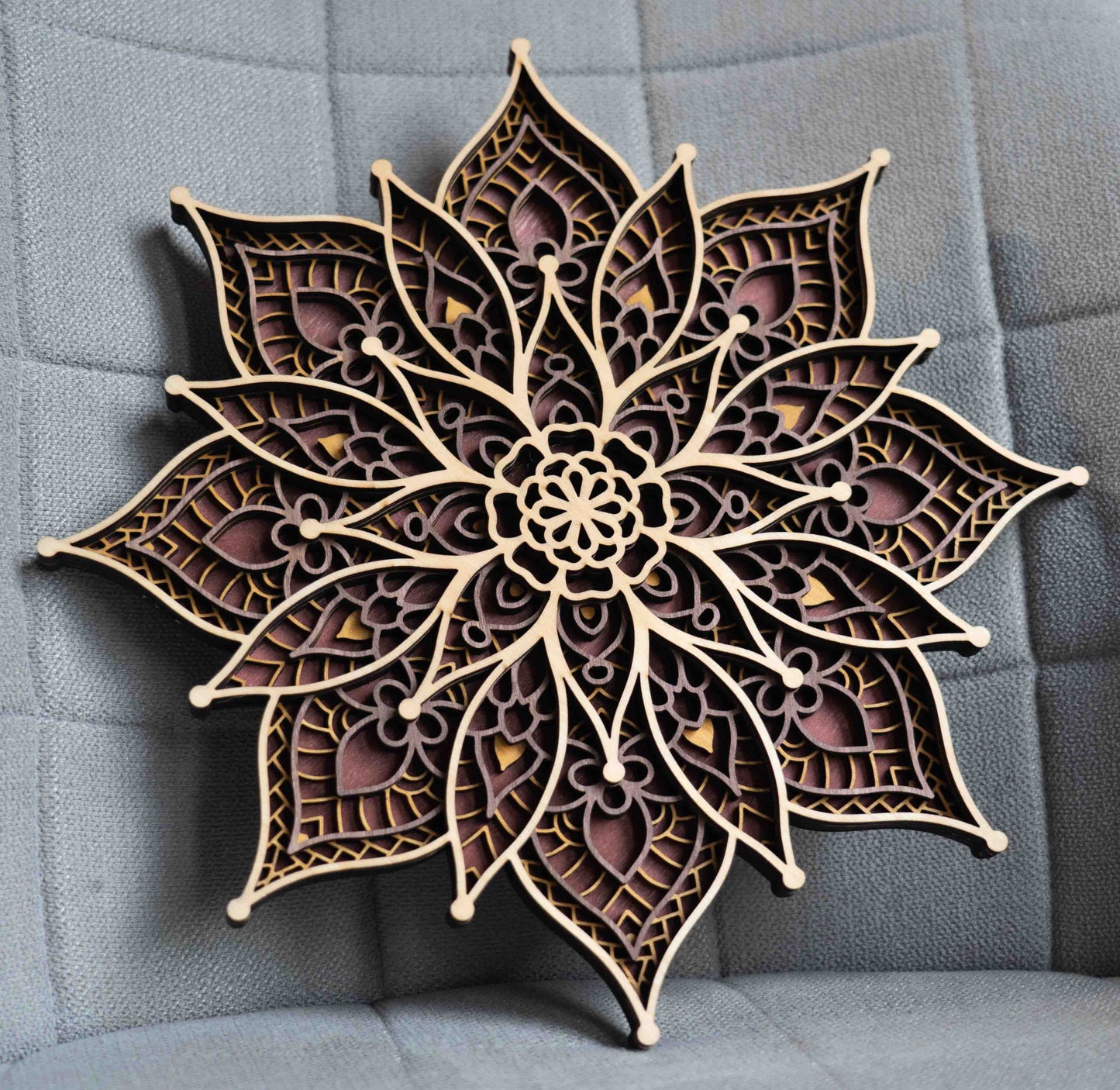 Petals – Mandala Wandbild