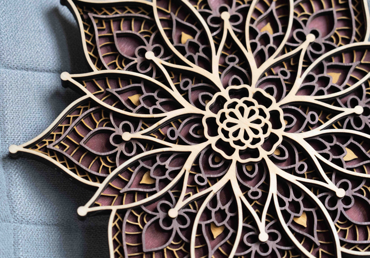 Petals – Mandala Wandbild