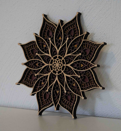 Petals – Mandala Wandbild