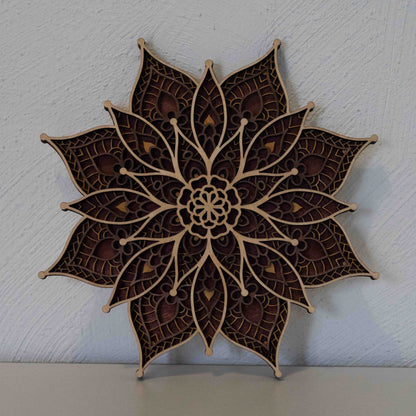 Petals – Mandala Wandbild