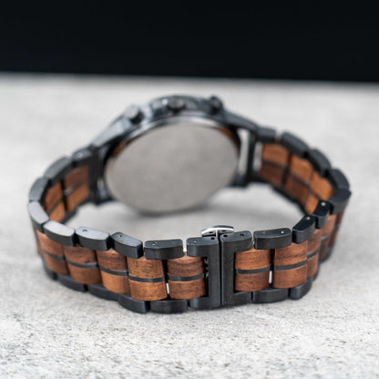 Amsterdam Chronograph Holzuhr