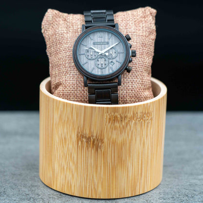 Ribe Chronograph Holzuhr