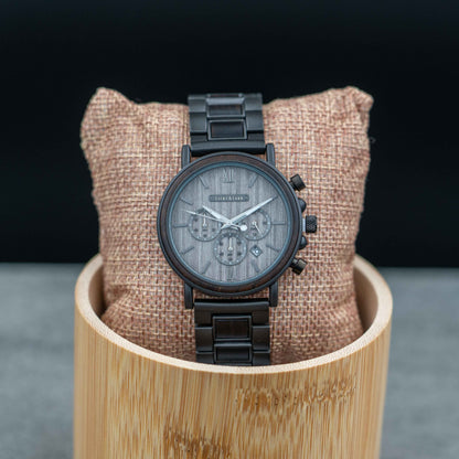 Ribe Chronograph Holzuhr