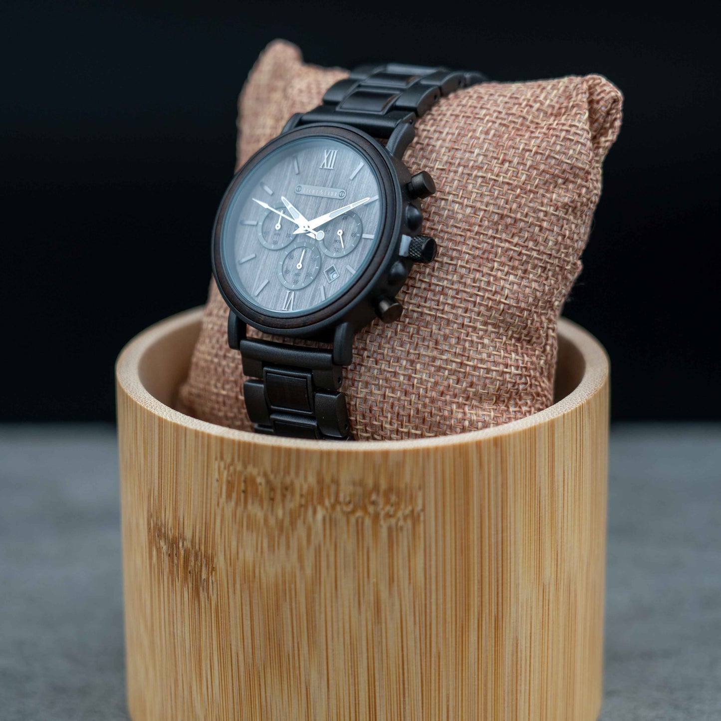 Ribe Chronograph Holzuhr