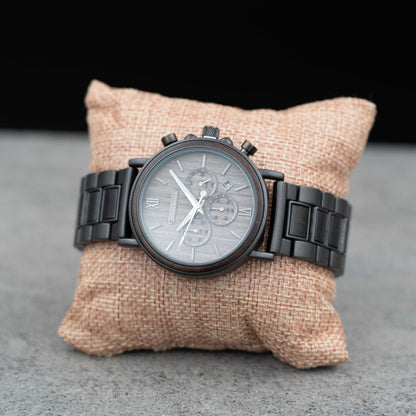Ribe Chronograph Holzuhr