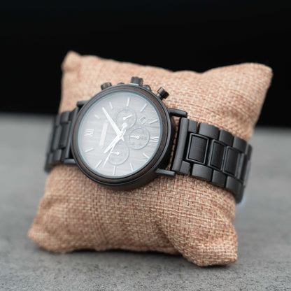 Ribe Chronograph Holzuhr