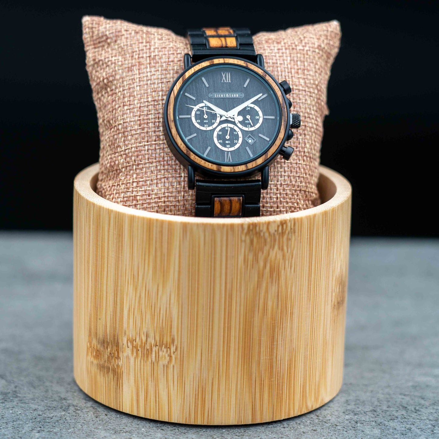 Skagen Chronograph Holzuhr