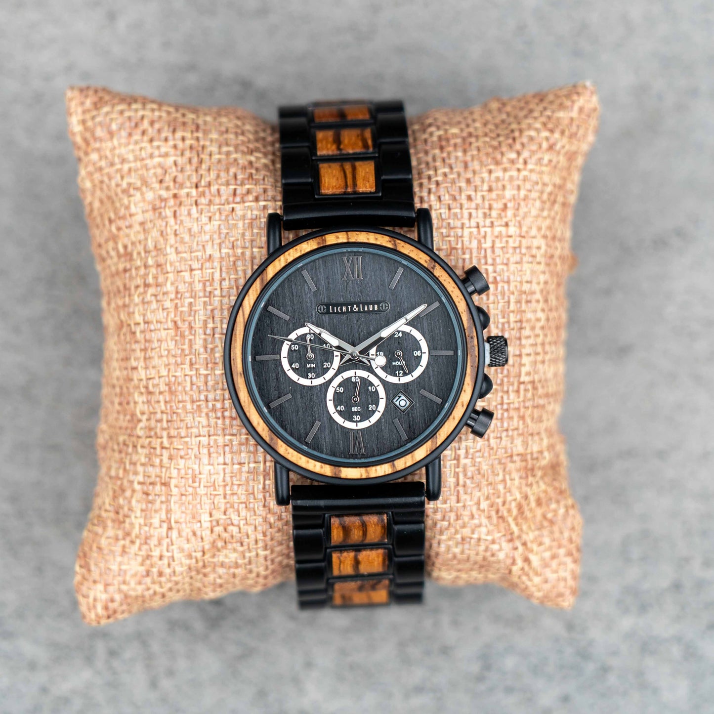 Skagen Chronograph Holzuhr