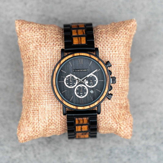 Skagen Chronograph Holzuhr