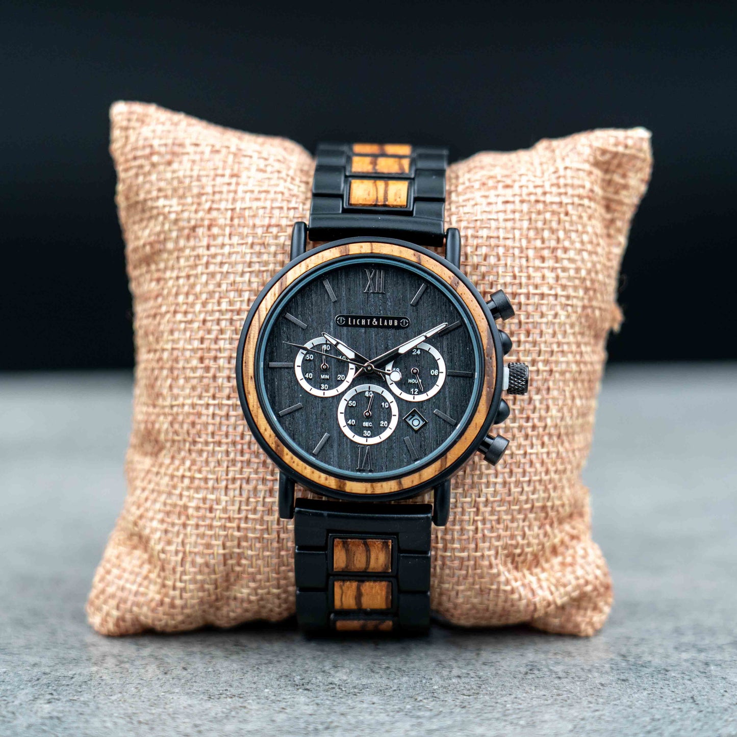 Skagen Chronograph Holzuhr