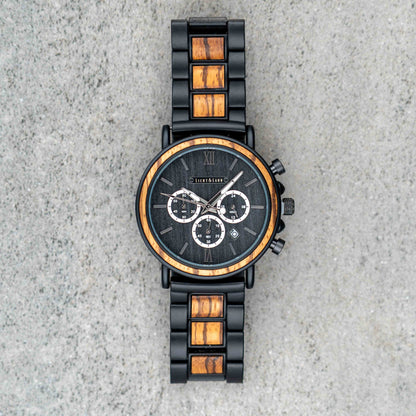Skagen Chronograph Holzuhr