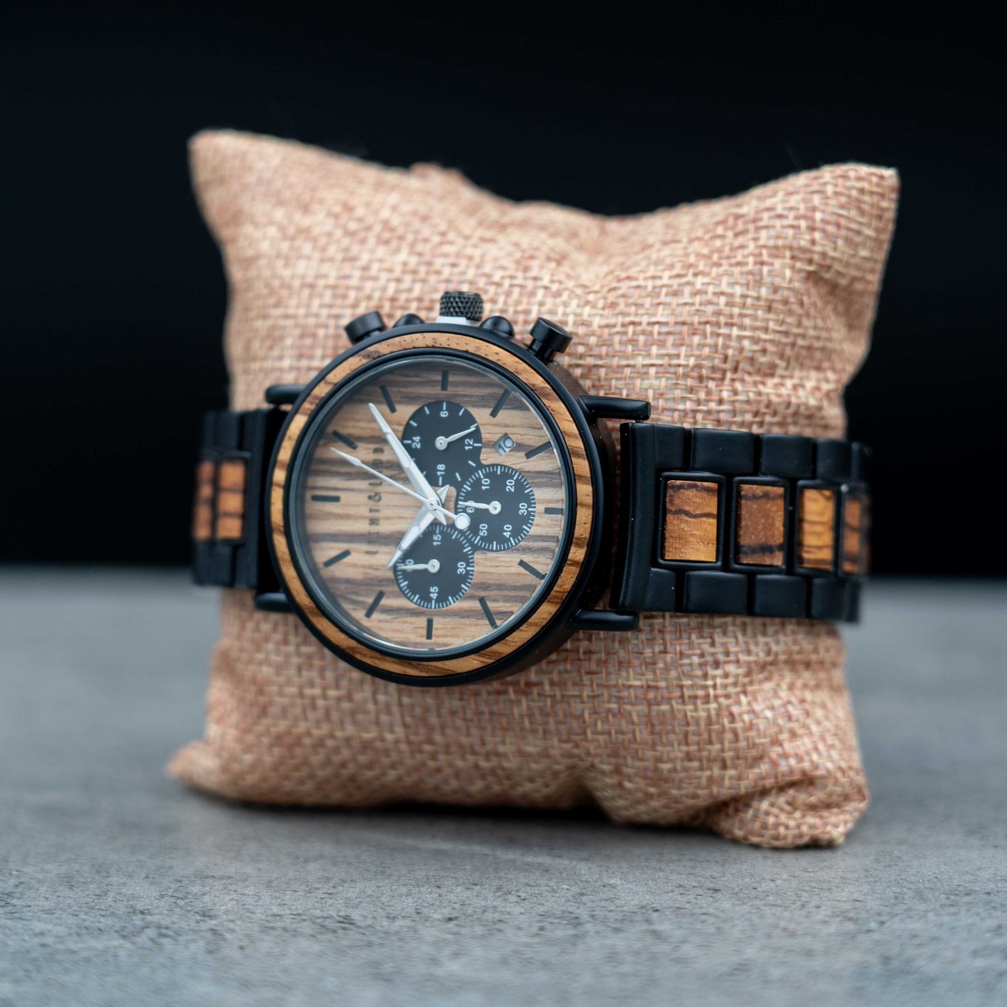 Rubjerg Knude Chronograph Holzuhr