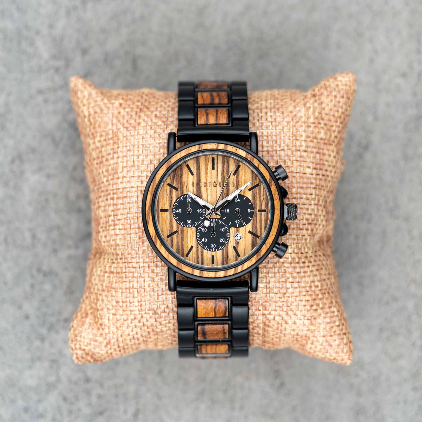 Rubjerg Knude Chronograph Holzuhr