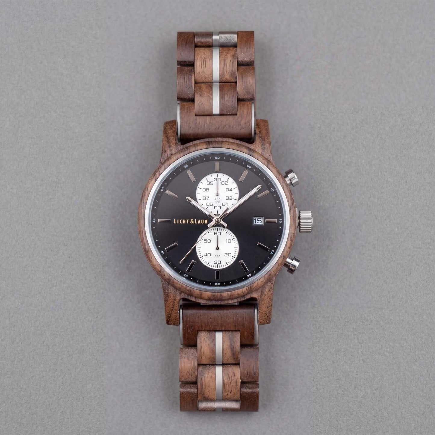 Banyoles Chronograph Holzuhr