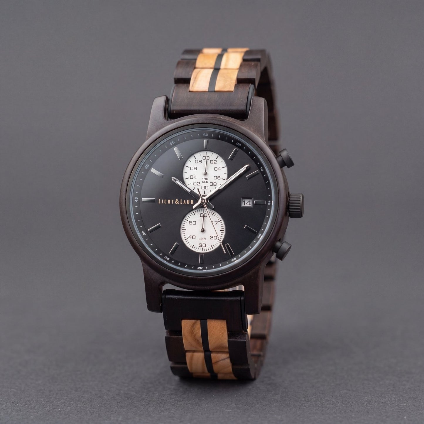 Begur Chronograph Holzuhr