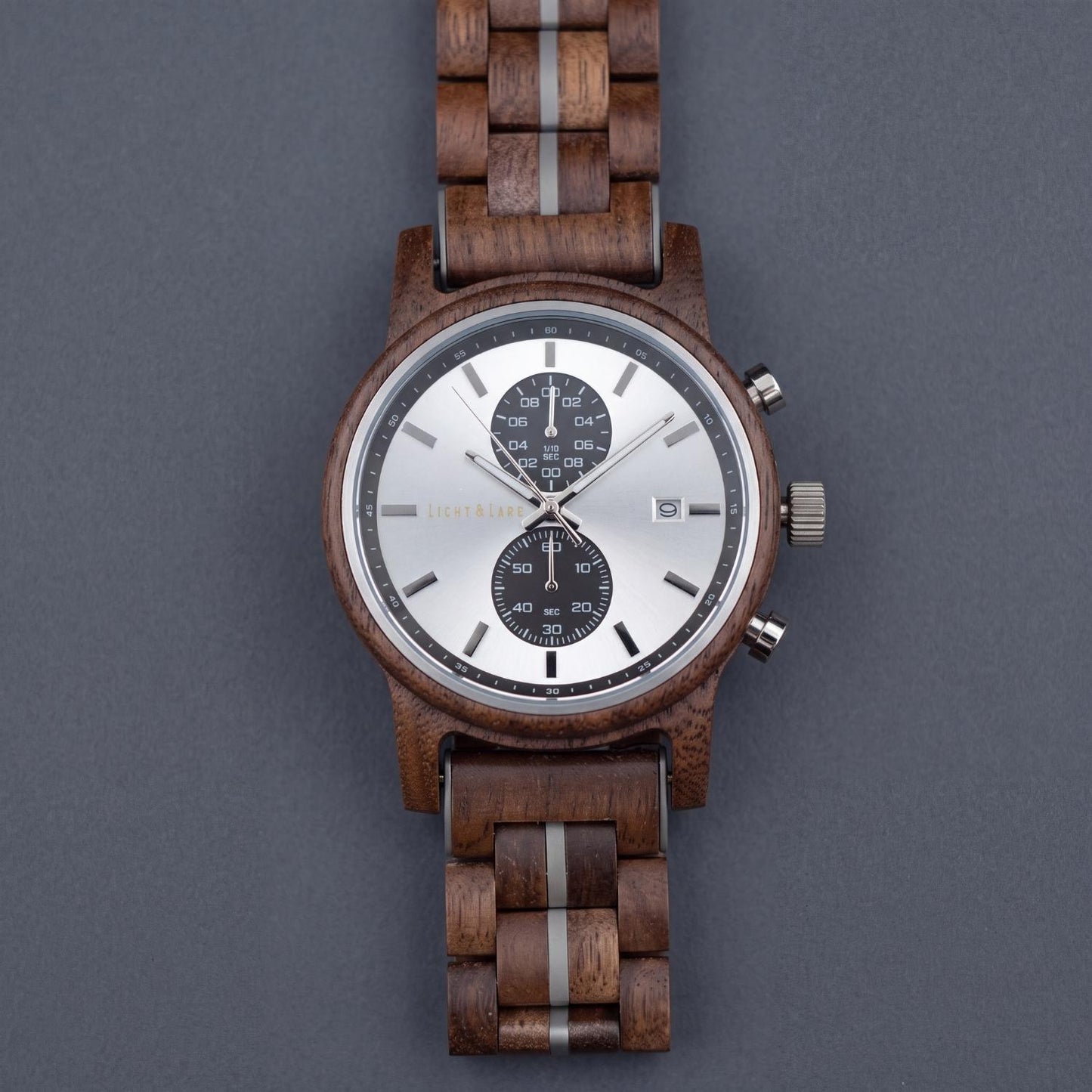 Besalu Chronograph Holzuhr