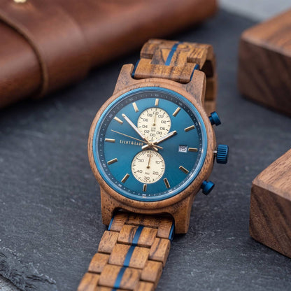 Cadaques Chronograph Holzuhr