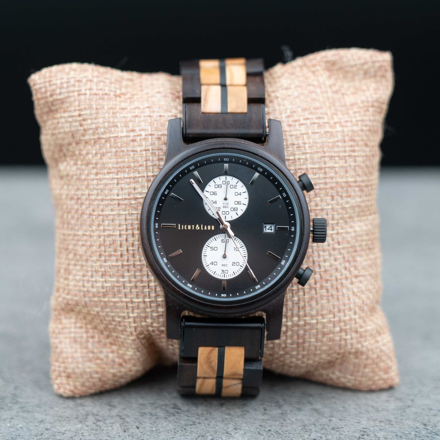 Begur Chronograph Holzuhr