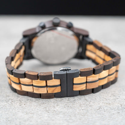 Begur Chronograph Holzuhr