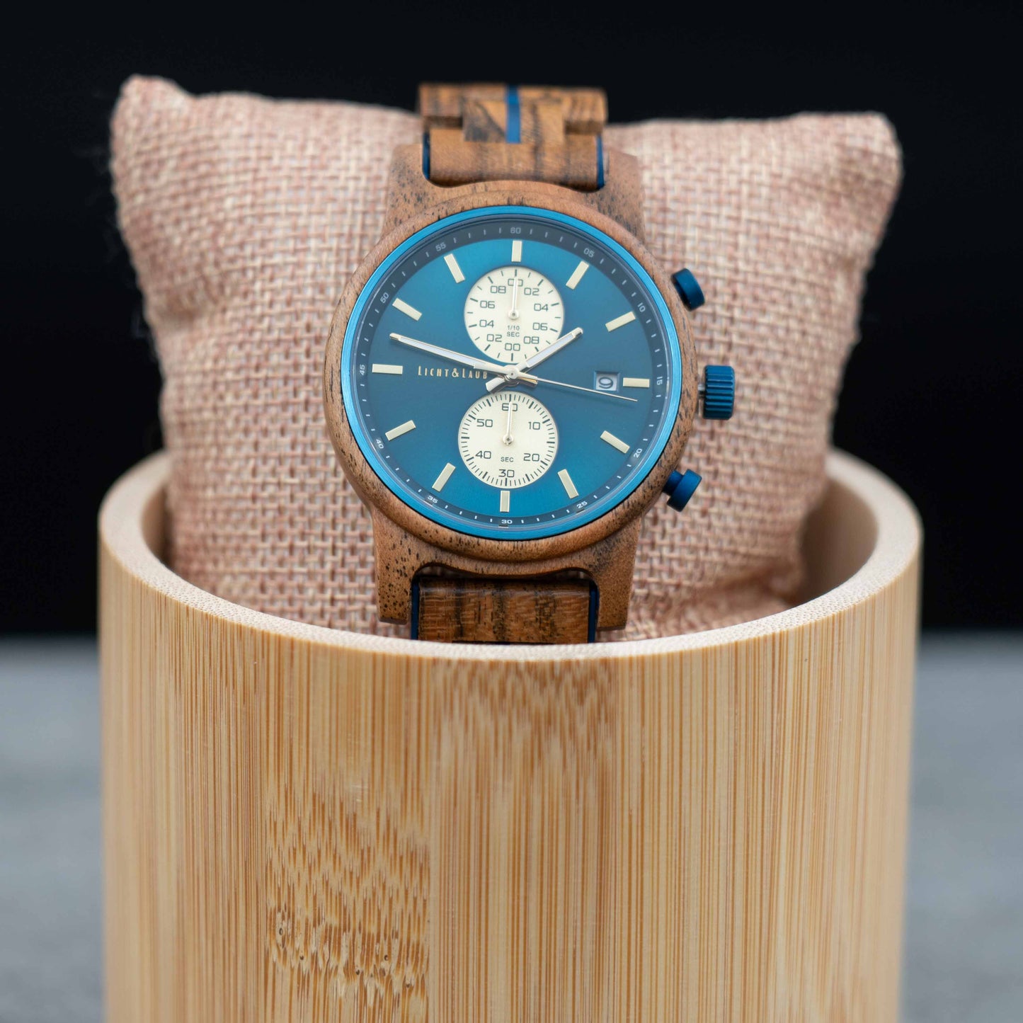 Cadaques Chronograph Holzuhr
