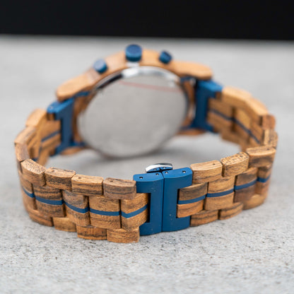 Cadaques Chronograph Holzuhr