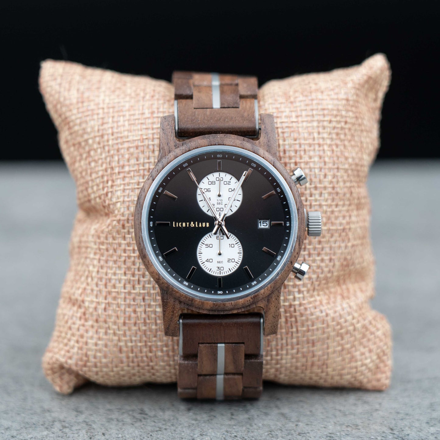 Banyoles Chronograph Holzuhr