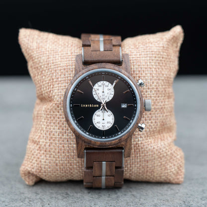 Banyoles Chronograph Holzuhr