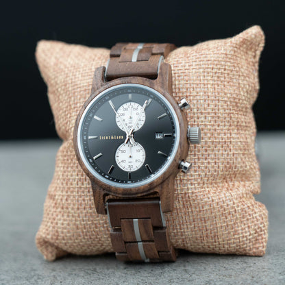 Banyoles Chronograph Holzuhr