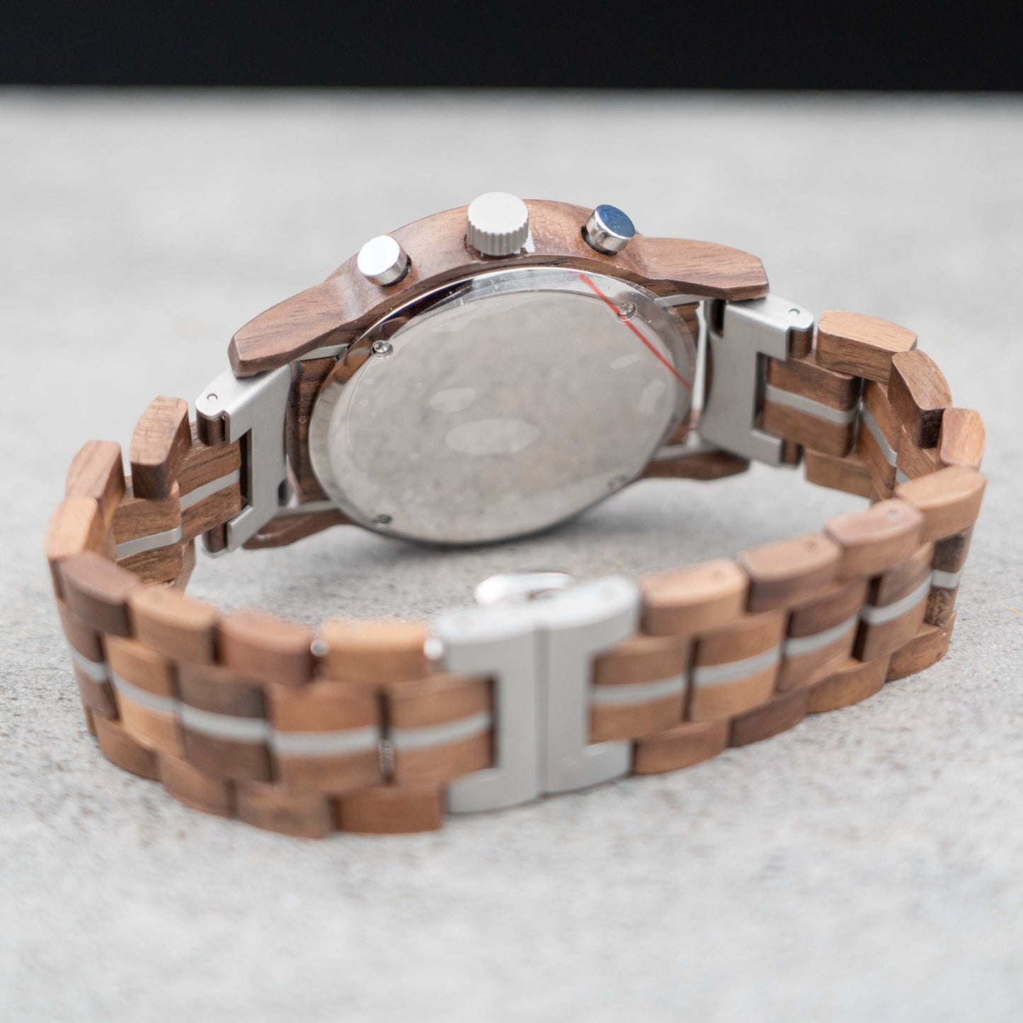 Banyoles Chronograph Holzuhr